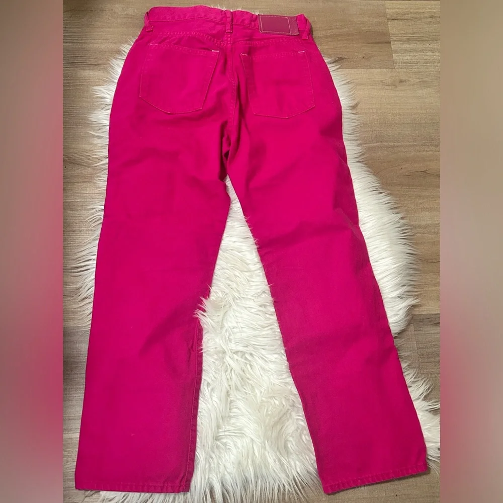 Acne Studios Blå Konst Floragatan 13 Stockholm Mece Reactive Dy Fuchsia Jeans - Picture 4 of 6